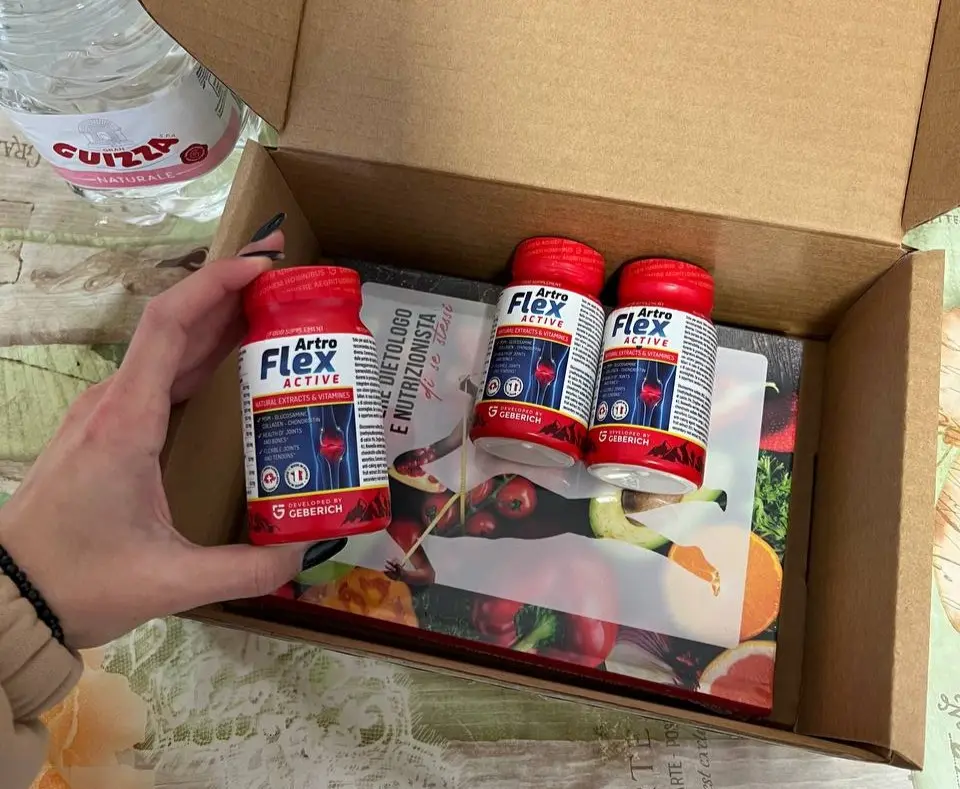 Cliente riceve ArtroFlex Active a casa